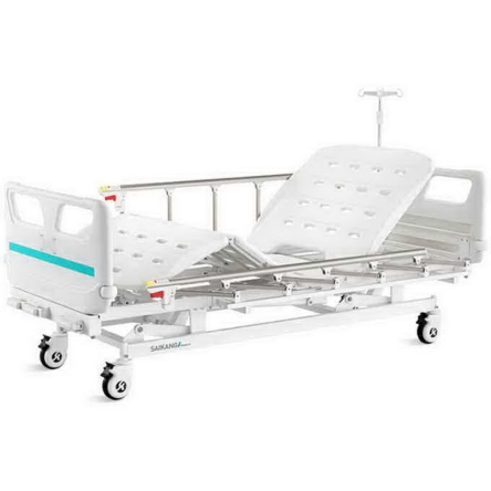 Set din pat de spital mecanic cu 2 functii PV3k cu saltea